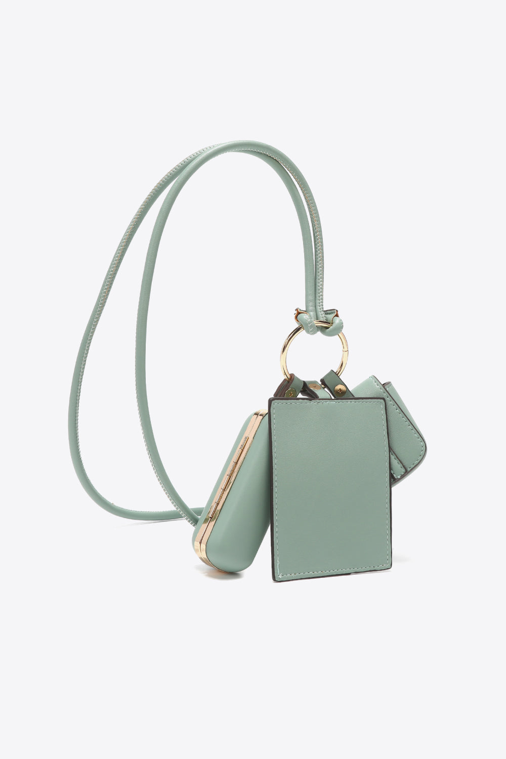Nicole Lee - Vegan Leather 3-Piece Lanyard Set