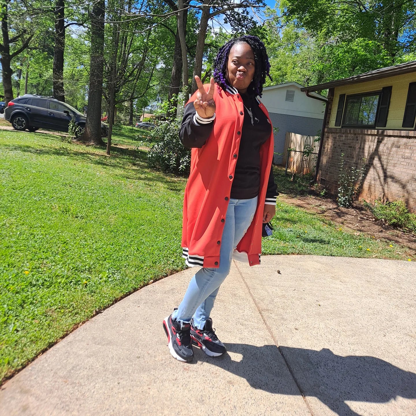 Over Sized Letter Jacket