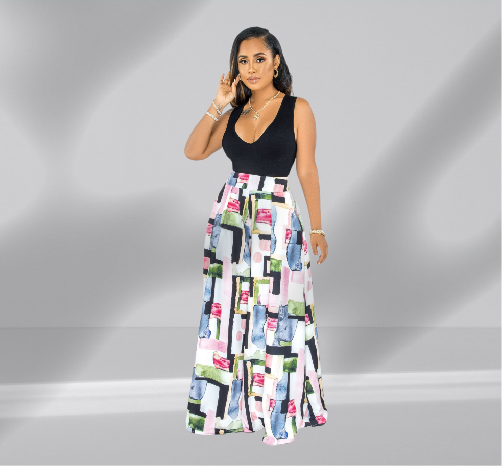 Full Length Wide Leg Pants