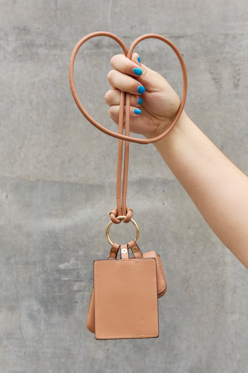 Nicole Lee - Vegan Leather 3-Piece Lanyard Set