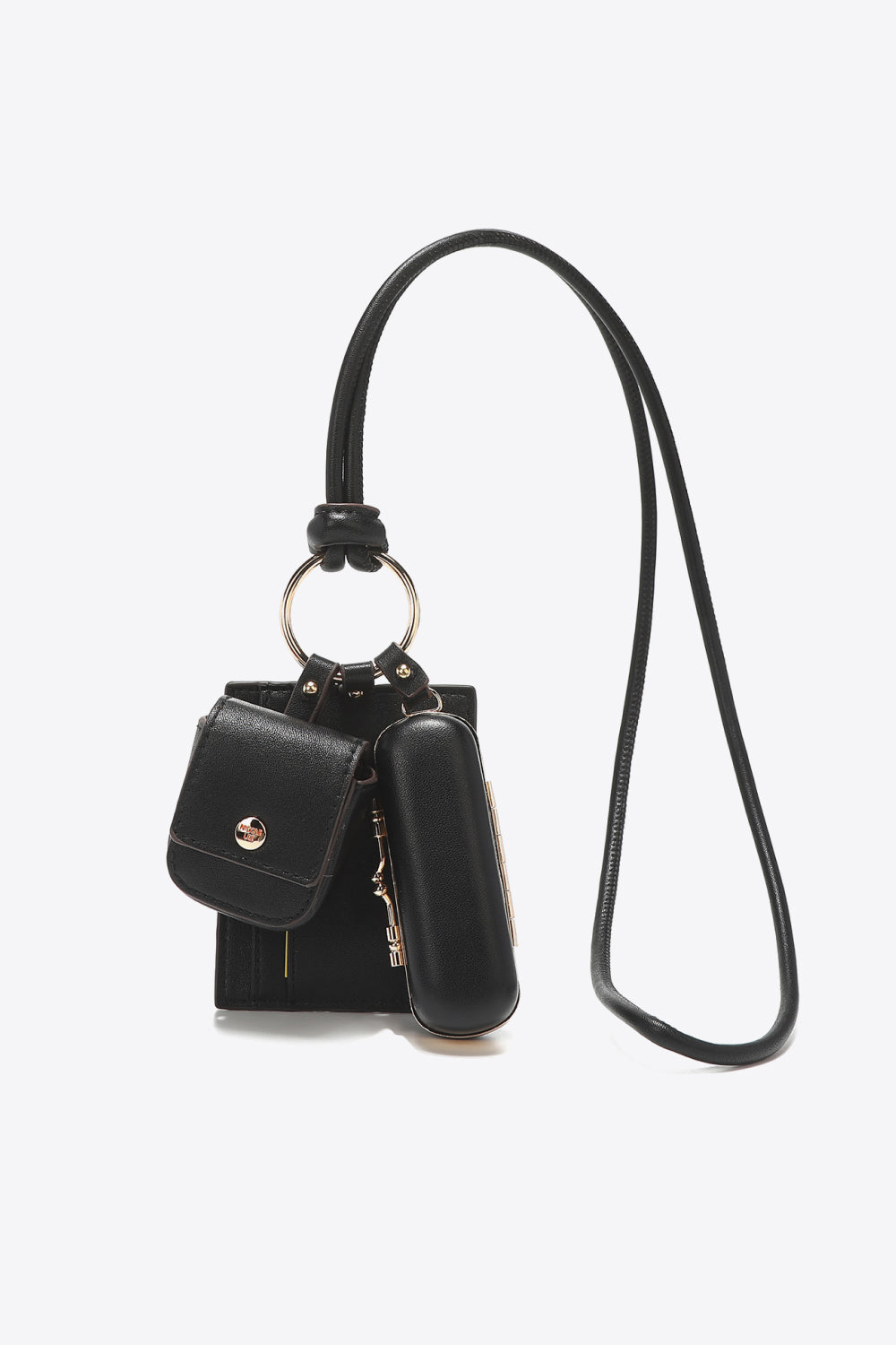 Nicole Lee - Vegan Leather 3-Piece Lanyard Set