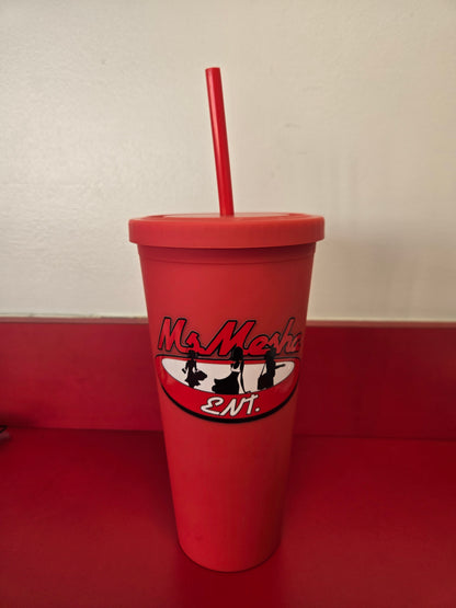 Cup W/ Lid & Straw