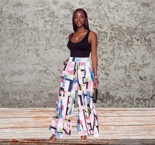 Full Length Wide Leg Pants